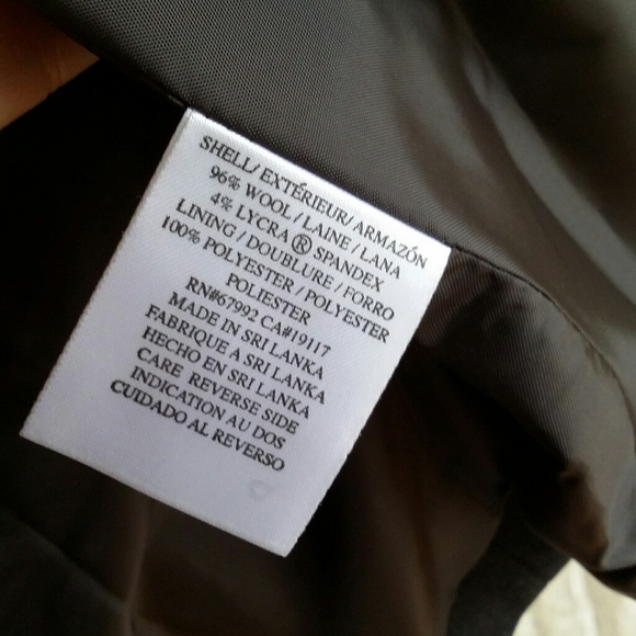 Sigrid Olsen Charcoal Womens Wool Suit Jacket NWT - Picture 4 of 5